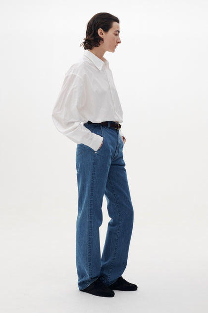 YOKE Denim Wide Straight Pants Vintage Wash YKW26FW0015P 2026年秋発売
