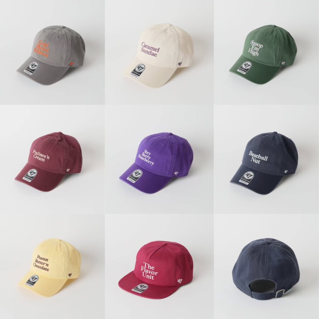 '47 x サーティワンアイスクリーム x JOURNAL STANDARD コラボキャップ 2026年10月7日発売