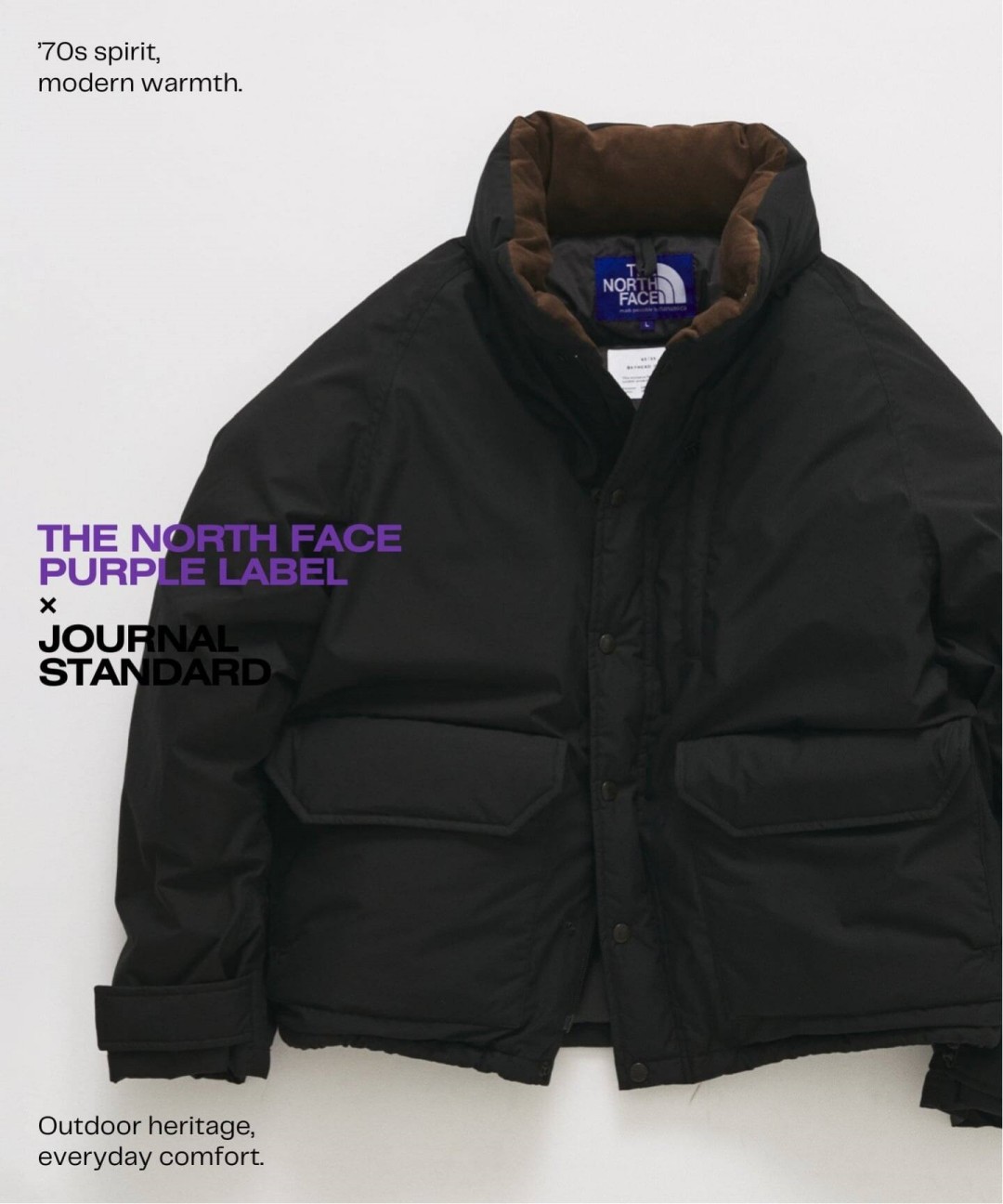 Goss!p｜新たなコラボが実現！THE NORTH FACE PURPLE LABELの最新作