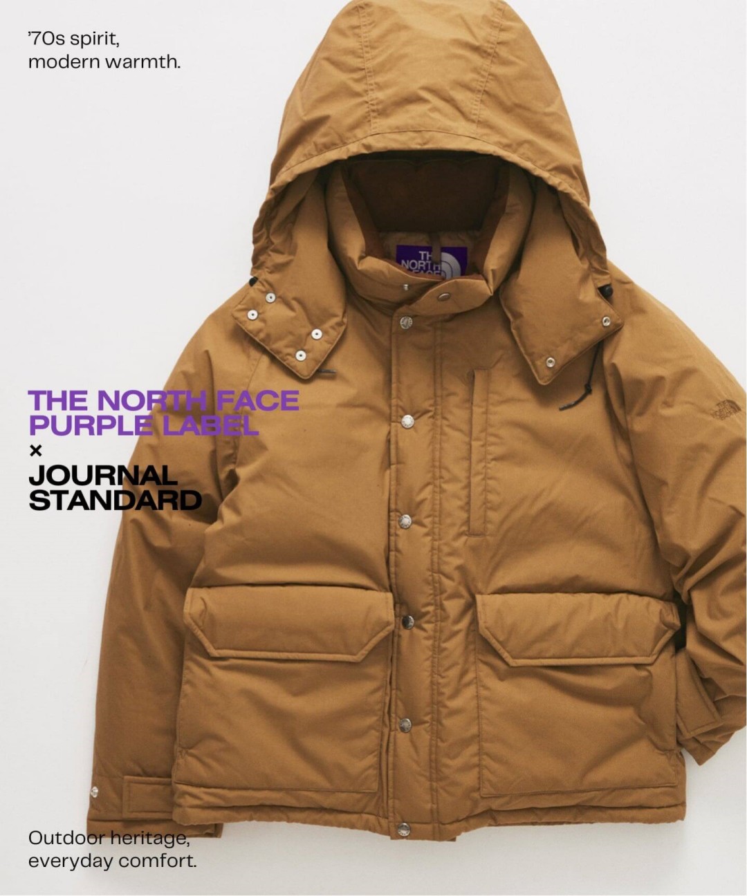 Goss!p｜新たなコラボが実現！THE NORTH FACE PURPLE LABELの最新作