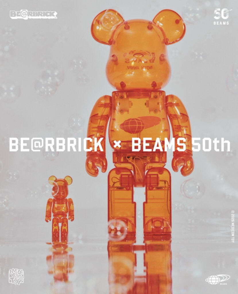 Goss!p|BE@RBRICK x BEAMSの限定フィギュアが予約開始!