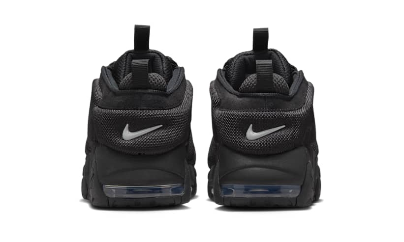 NIKE AIR MORE UPTEMPO LOW “Triple Black” 10/11発売