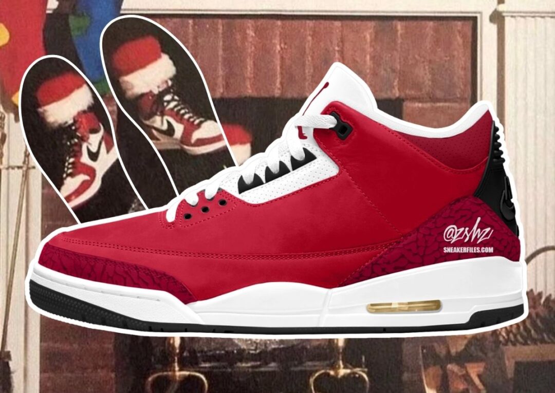 NIKE AIR JORDAN 3 RETRO “Santa” 2026年11月21日発売