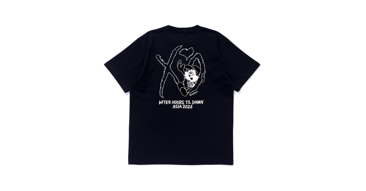 ザ・ウィークエンドとVERDYの新作Tシャツが登場