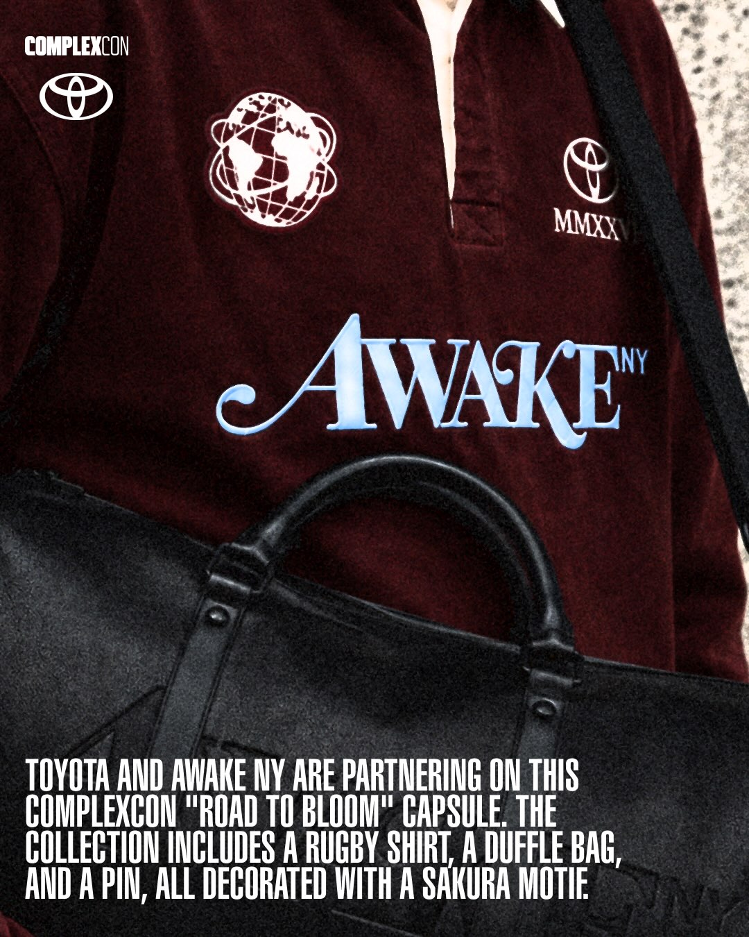 Awake NY × TOYOTAコラボアイテム、ComplexConで登場！