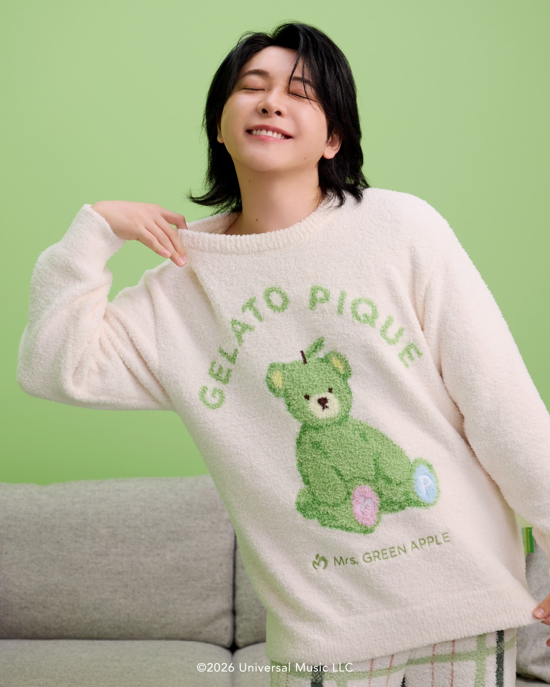 Mrs. GREEN APPLE×gelato pique コラボアイテムが登場！