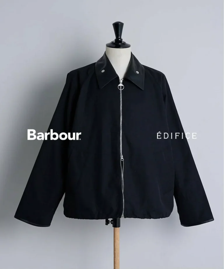 Barbour × EDIFICE TRANSPORT MODIFY 2026 FW 別注モデル 価格¥60,500 9月発売