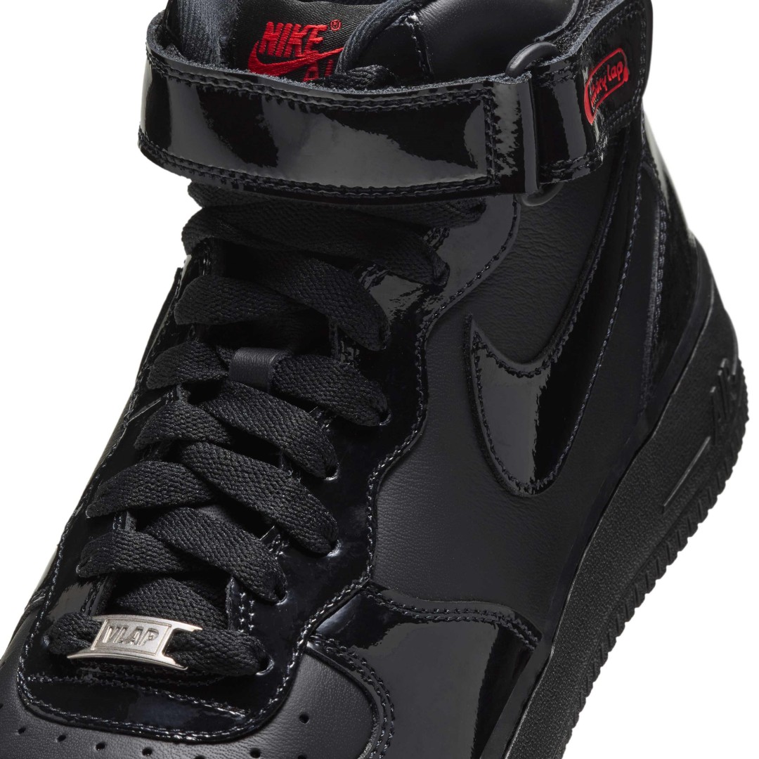 Victory Lap Radio × NIKE AIR FORCE 1 MID “Black”が2026年秋冬に登場！