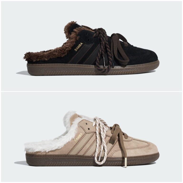 Goss!p｜秋に登場予定のadidas Originals SAMBA MULE Fur Liner