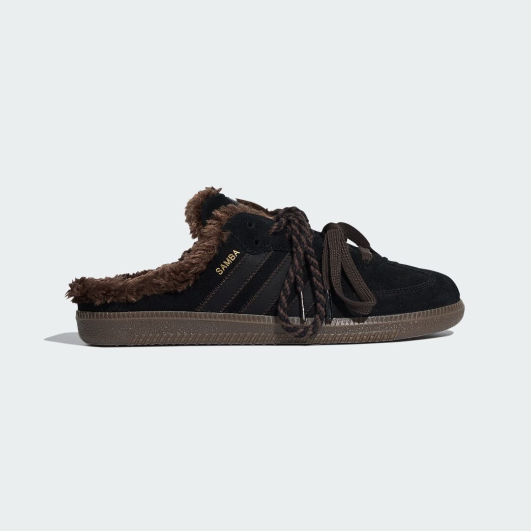 Goss!p｜秋に登場予定のadidas Originals SAMBA MULE Fur Liner