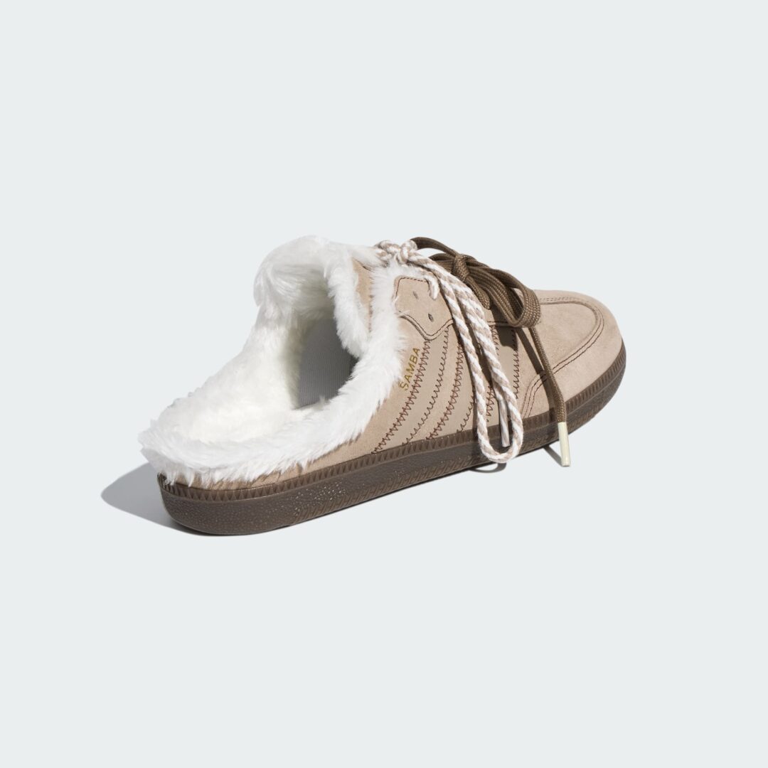 Goss!p｜秋に登場予定のadidas Originals SAMBA MULE Fur Liner