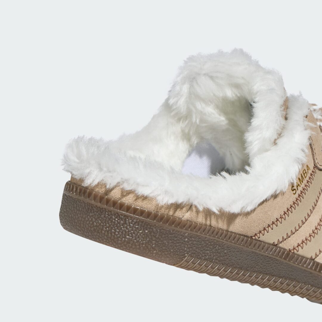 Goss!p｜秋に登場予定のadidas Originals SAMBA MULE Fur Liner