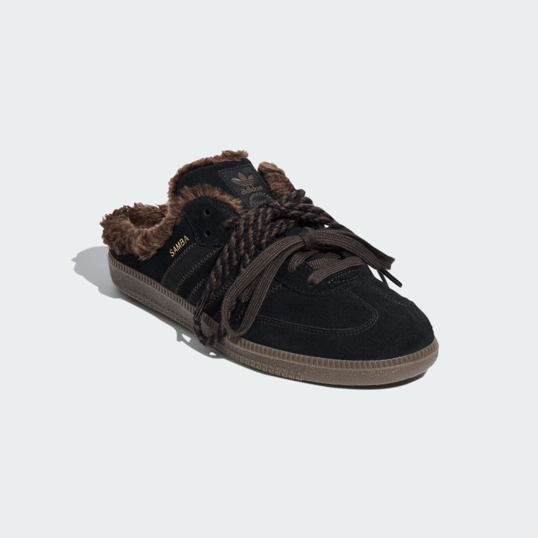 Goss!p｜秋に登場予定のadidas Originals SAMBA MULE Fur Liner