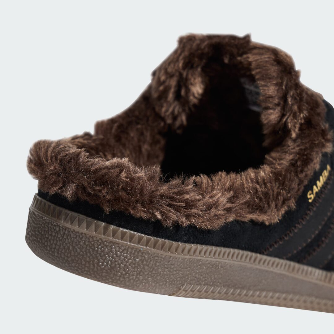 Goss!p｜秋に登場予定のadidas Originals SAMBA MULE Fur Liner