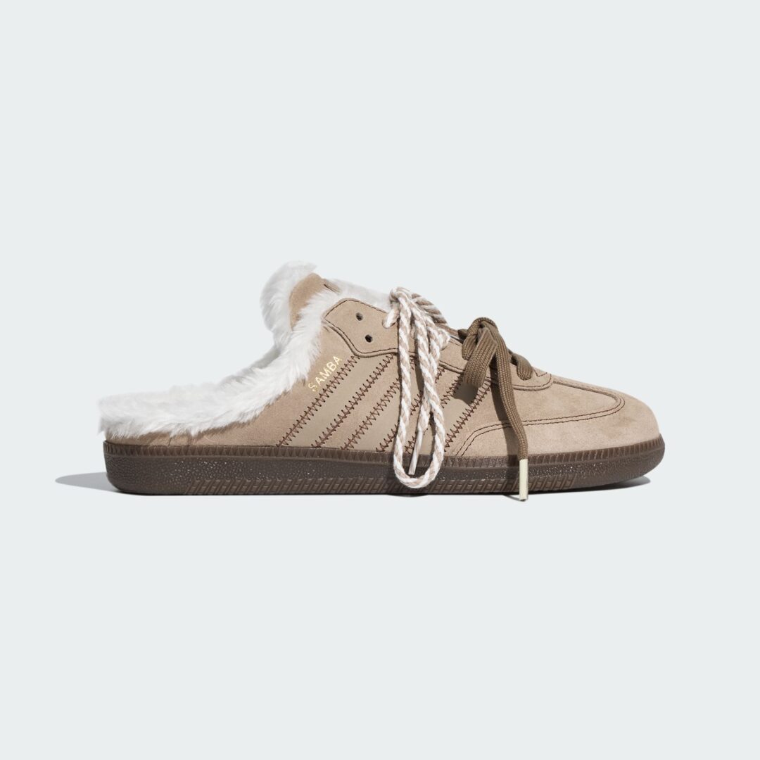 Goss!p｜秋に登場予定のadidas Originals SAMBA MULE Fur Liner