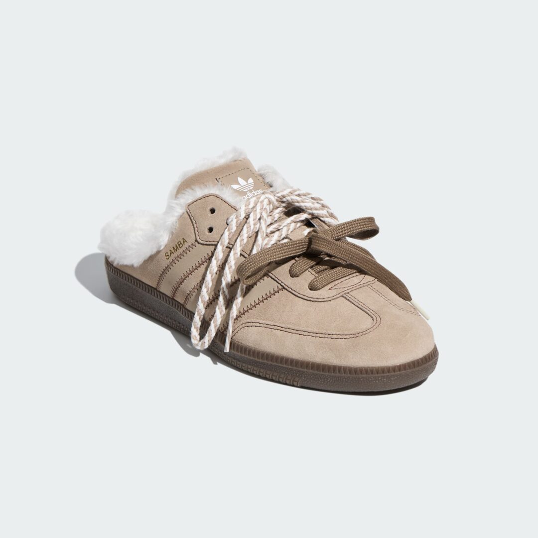 Goss!p｜秋に登場予定のadidas Originals SAMBA MULE Fur Liner