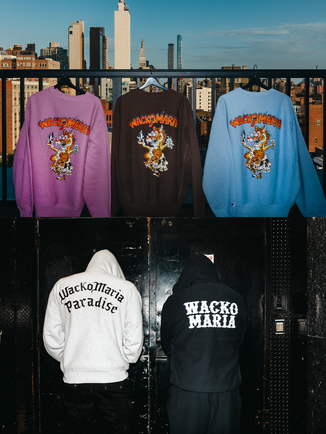 WACKO MARIA × Championの初コラボが10/31登場！