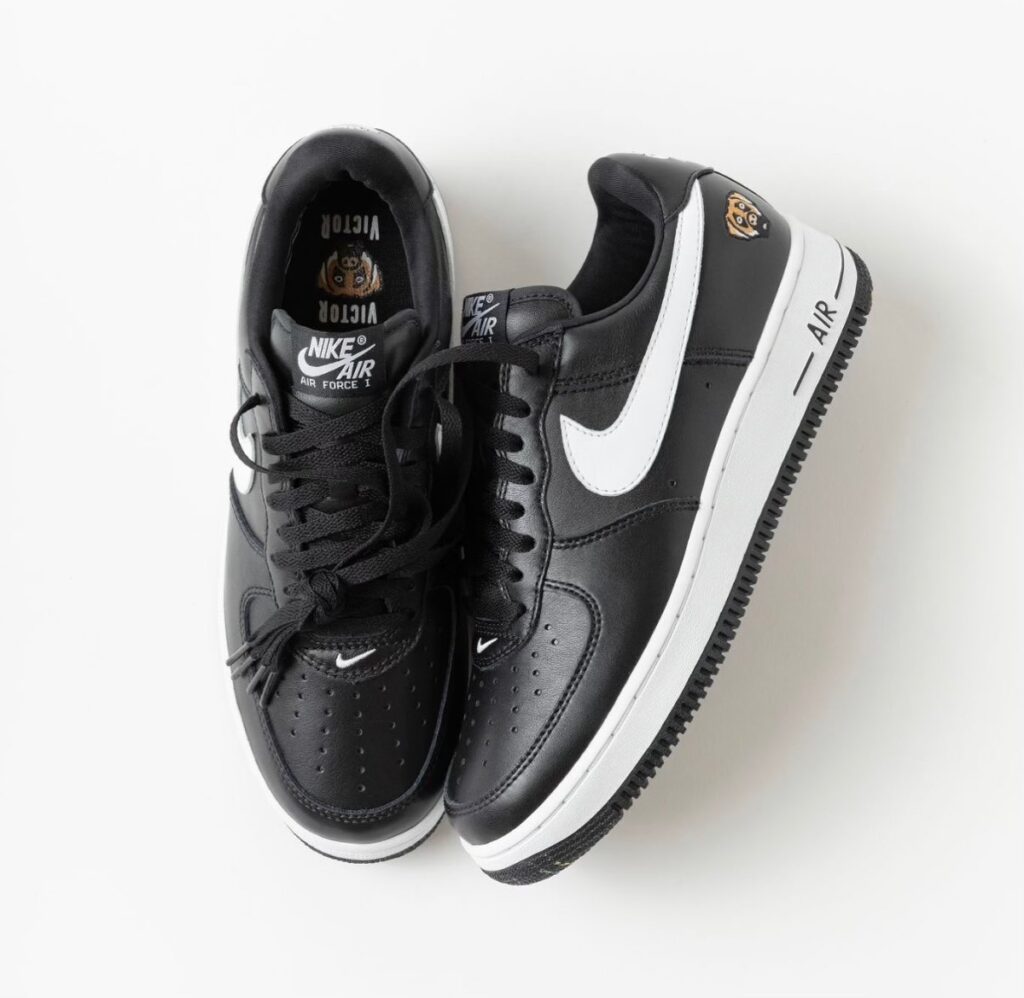 Victor Victor x Nike Air Force 1 ’01 “Black” IV3238-001が12月5日に発売予定
