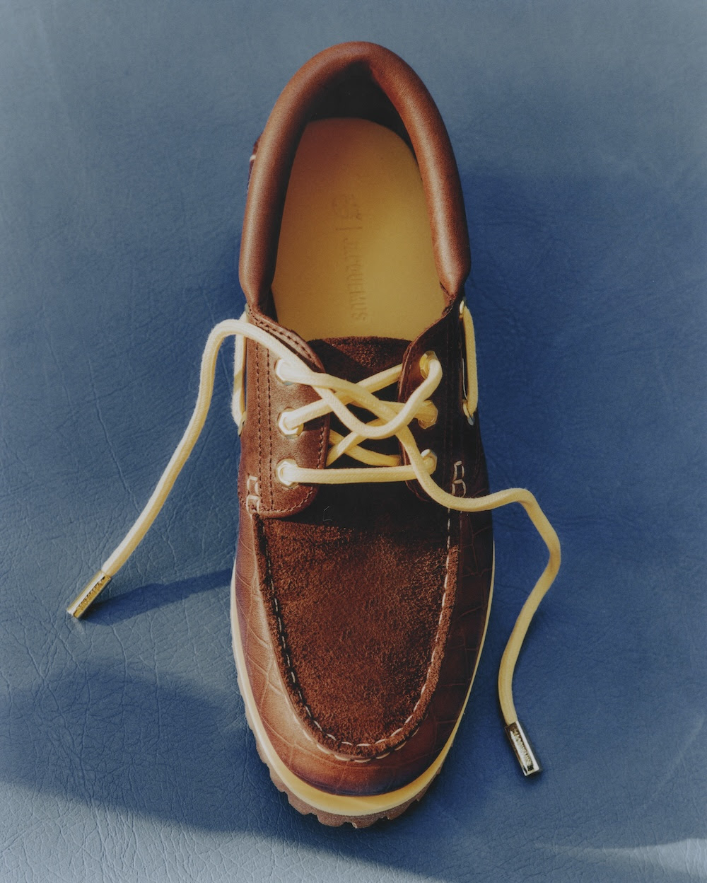 JACQUEMUS × Timberland 新作ボートシューズの詳細公開