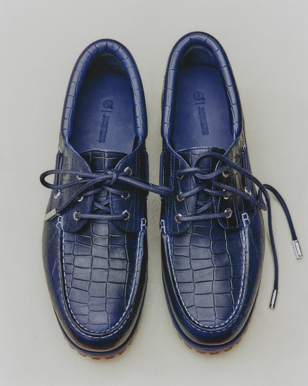 JACQUEMUS × Timberland 新作ボートシューズの詳細公開