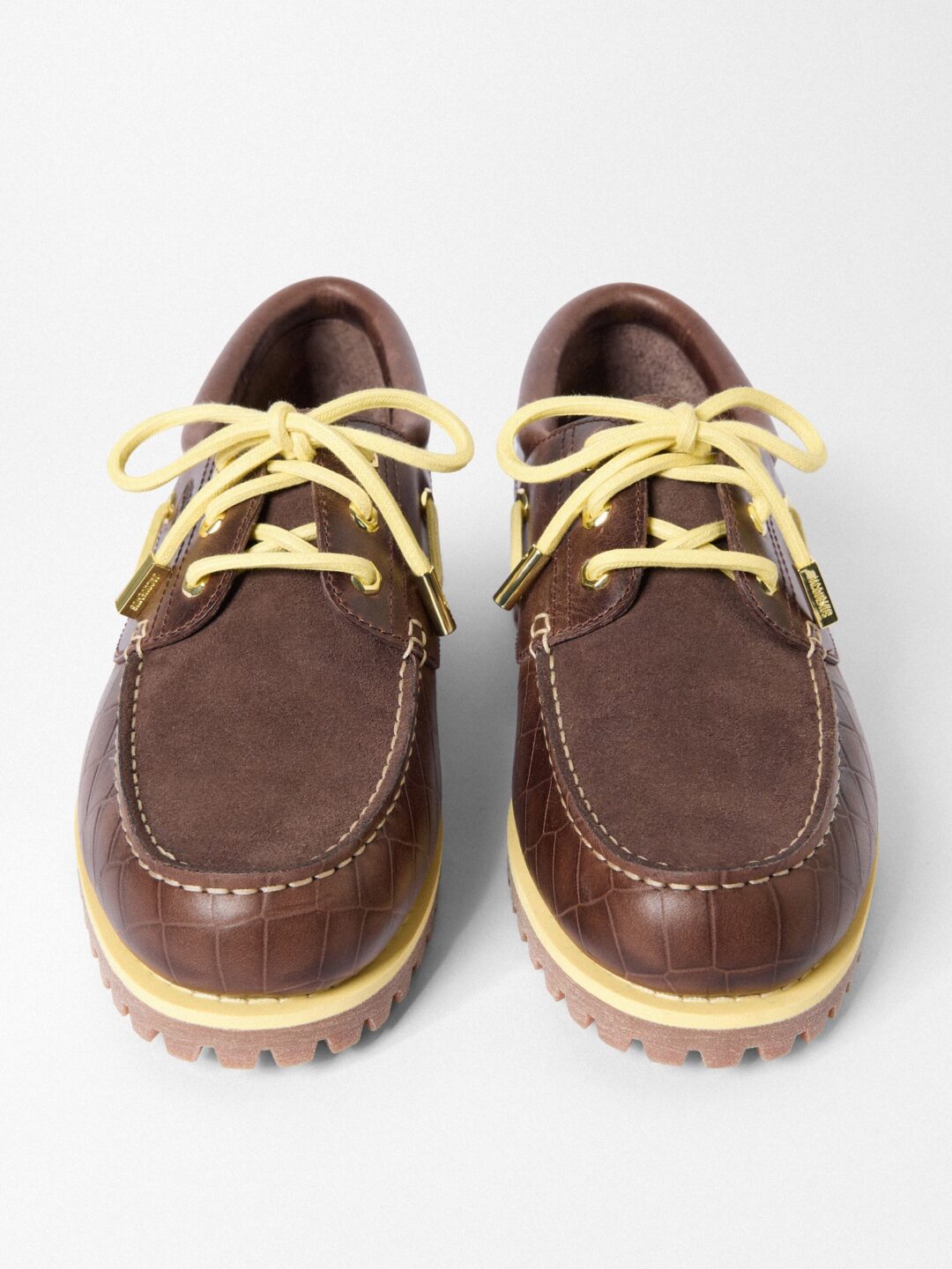 JACQUEMUS × Timberland 新作ボートシューズの詳細公開