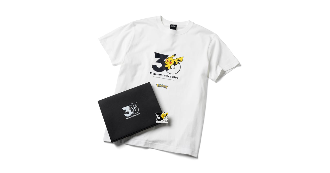 ポケモン30周年記念！1025匹がTシャツに登場