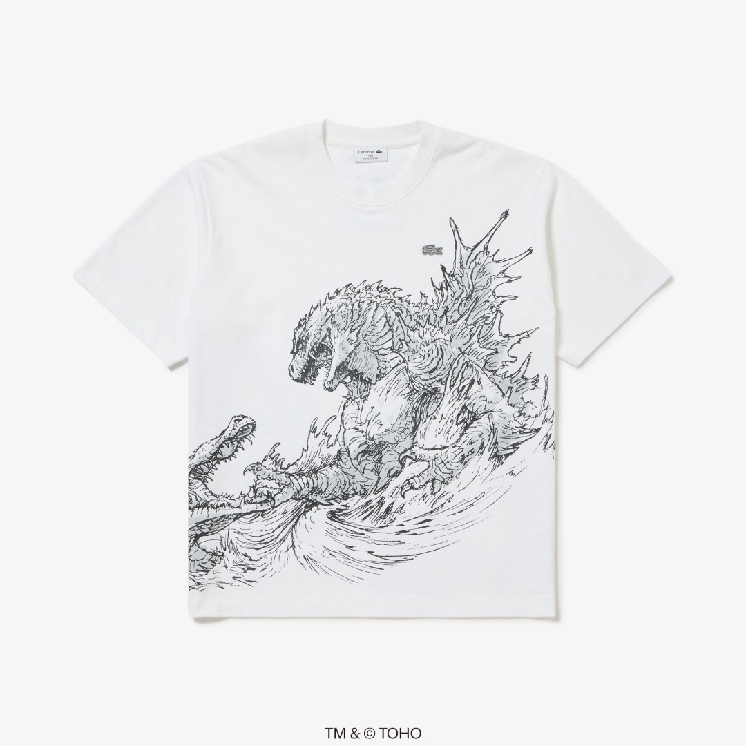 ワニとゴジラの融合！LACOSTEとGODZILLAの新作が11/1発売