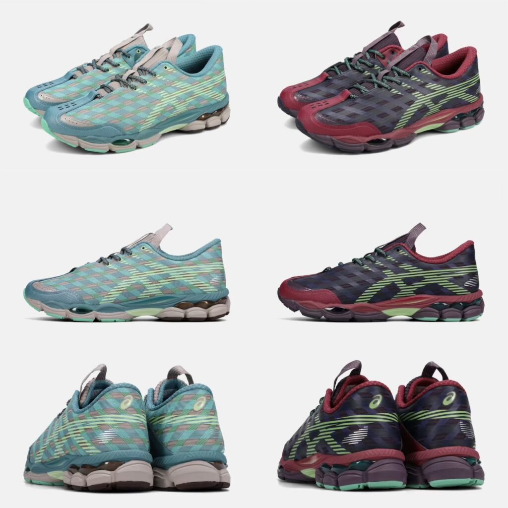 Kiko Kostadinov Studio x ASICS『US8-S GEL-SJ33』1203B116.250/1203B116.500が10月23日発売