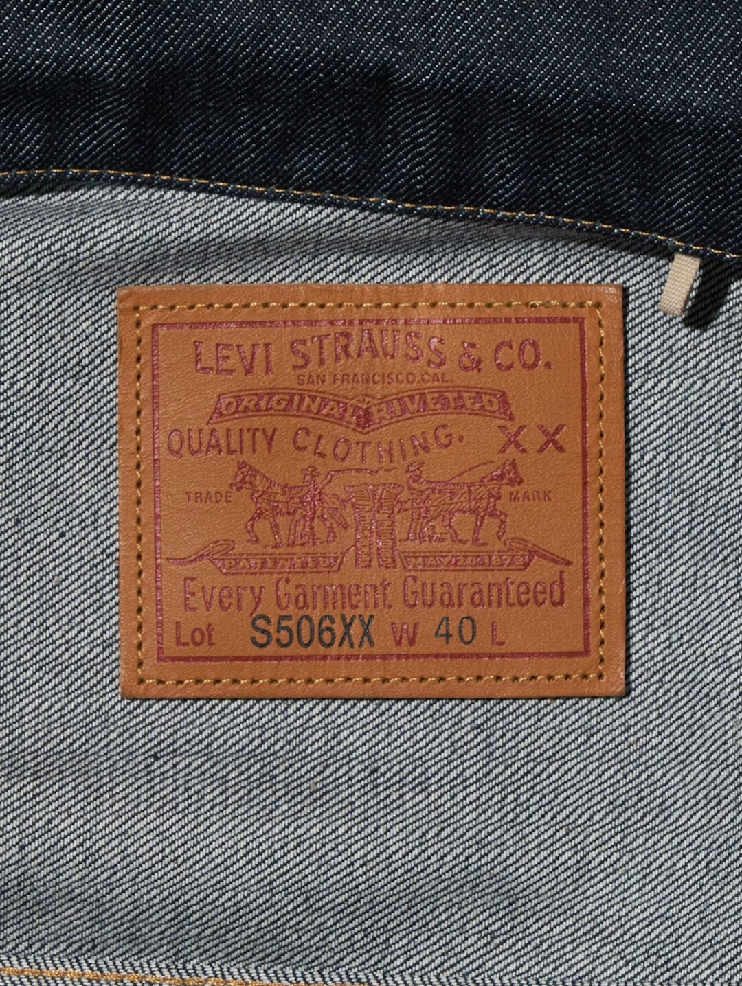 Goss!p｜リーバイスビンテージ「S506XX 1944 JACKET」抽選販売開始！
