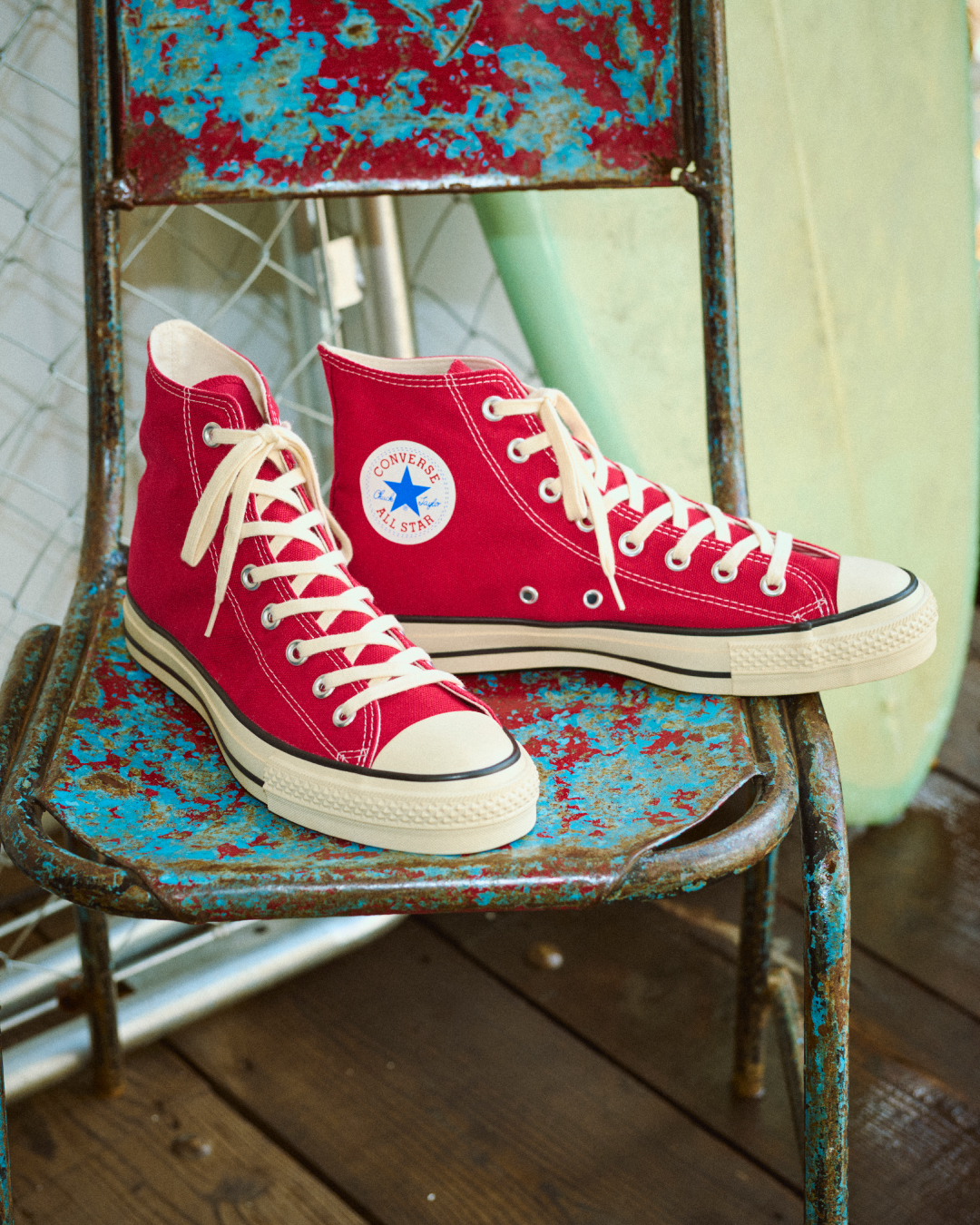 Goss!p｜待望の日本製！CONVERSEの新作「レッド」登場