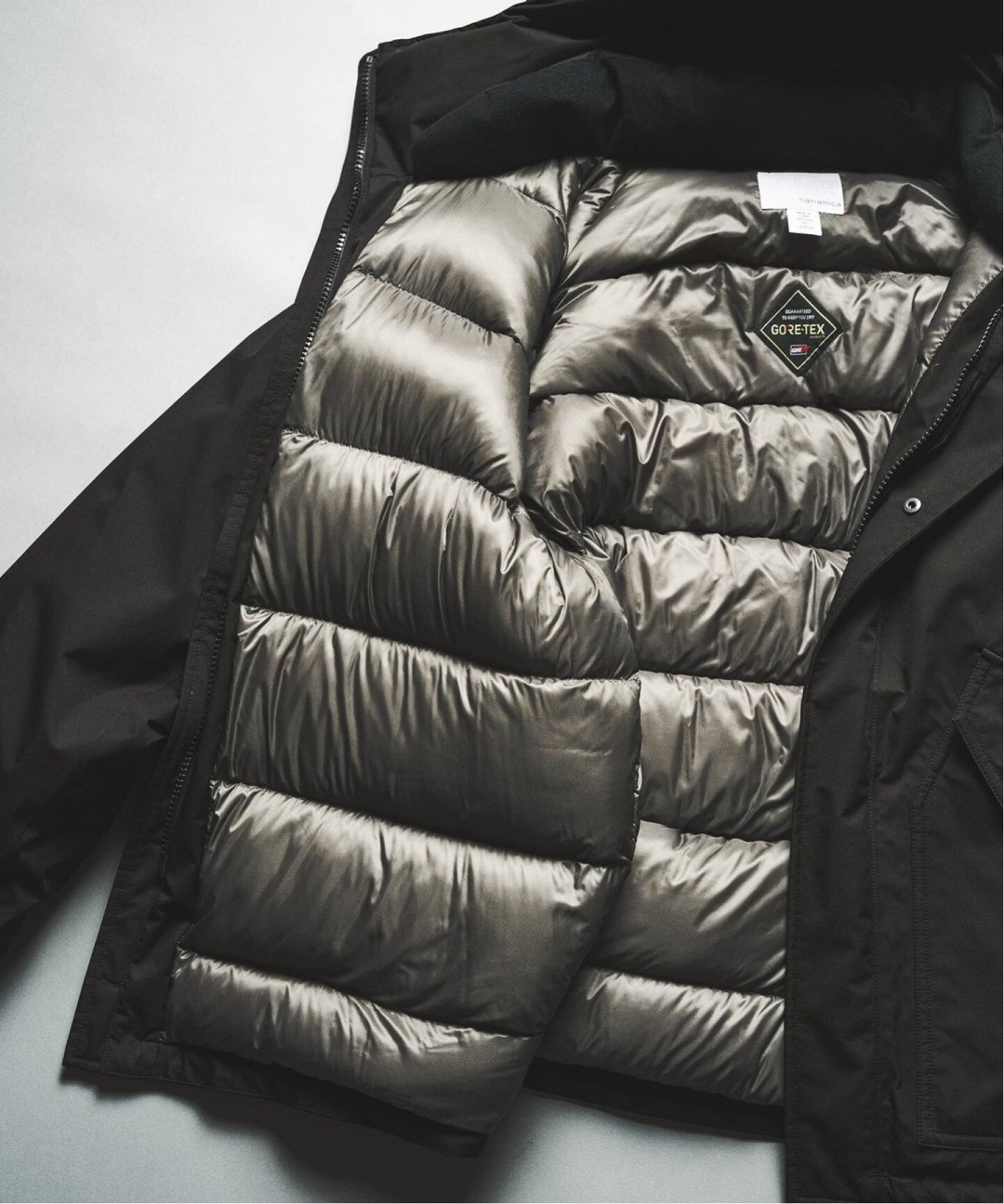 417 EDIFICE × nanamica 別注 GORE-TEXダウンコートの発売決定