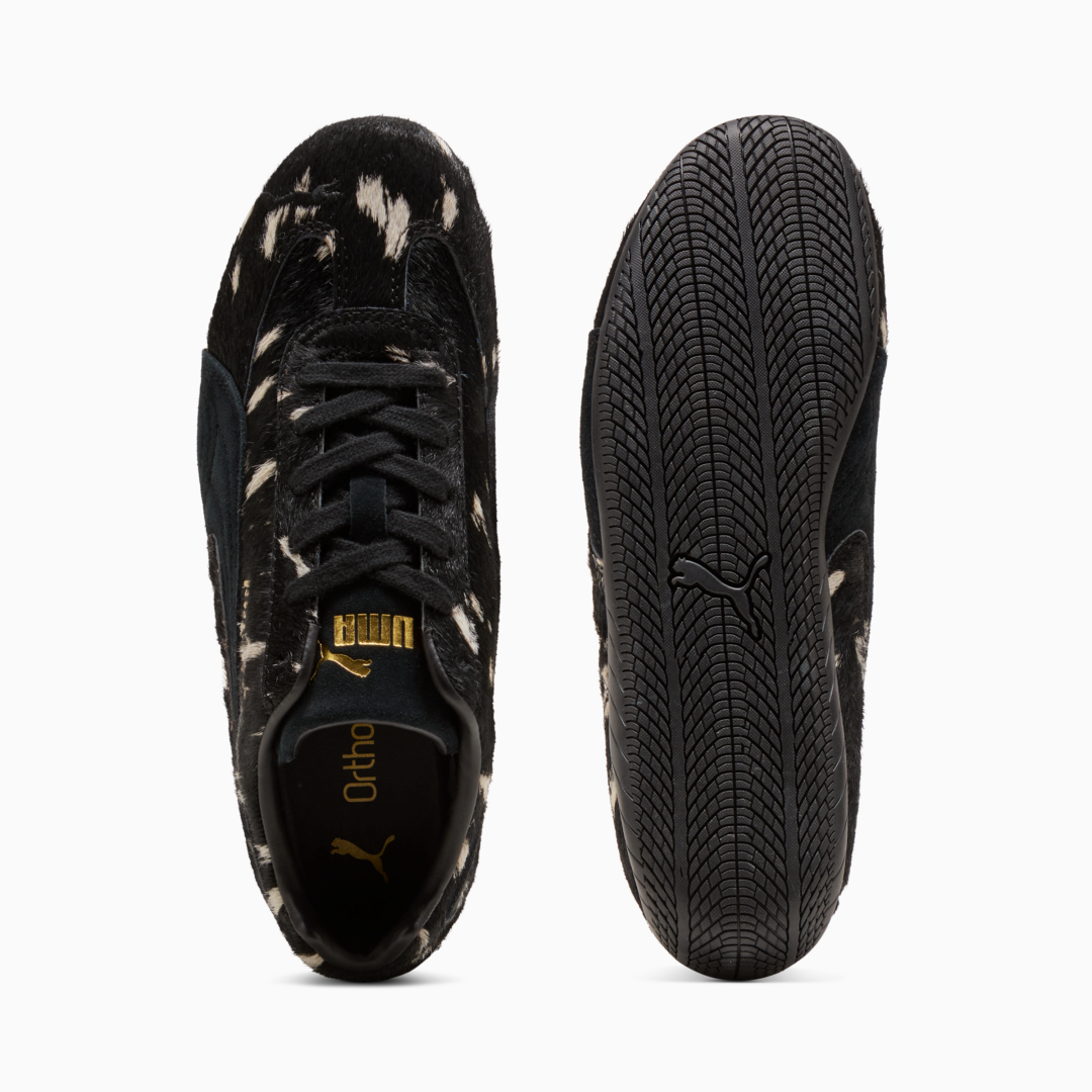 PUMAの新作スニーカー、SPEEDCAT DOELETTE “ブラック/ゴールド”が10/9発売