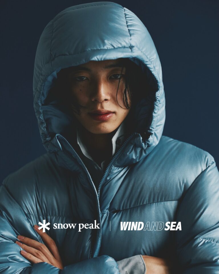 WIND AND SEA × Snow Peak PERTEX LIGHT WEIGHT DOWN JACKET 2026年10月10日発売