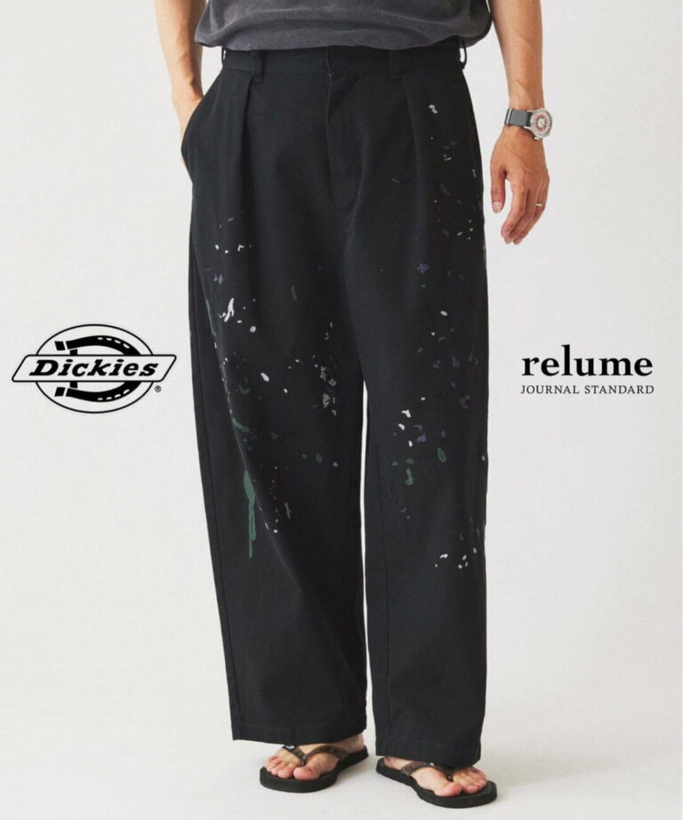 Goss!p｜JOURNAL STANDARD relumeとDickiesの別注ワークパンツが登場！