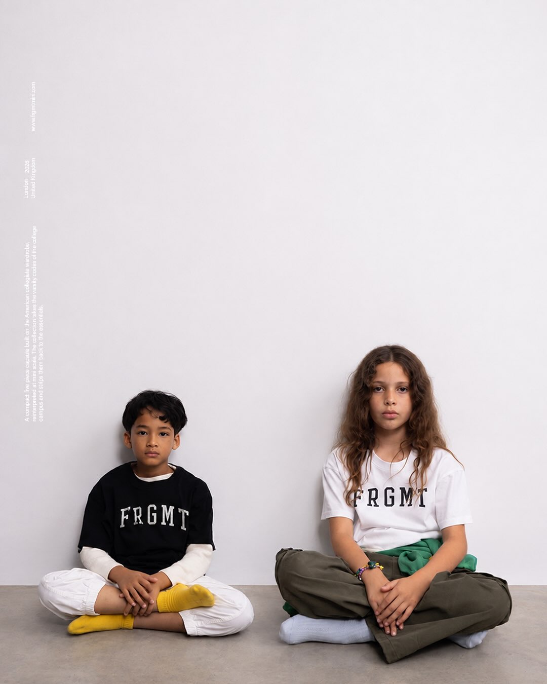 藤原ヒロシの新たな挑戦！frgmtminiのCollege Collection