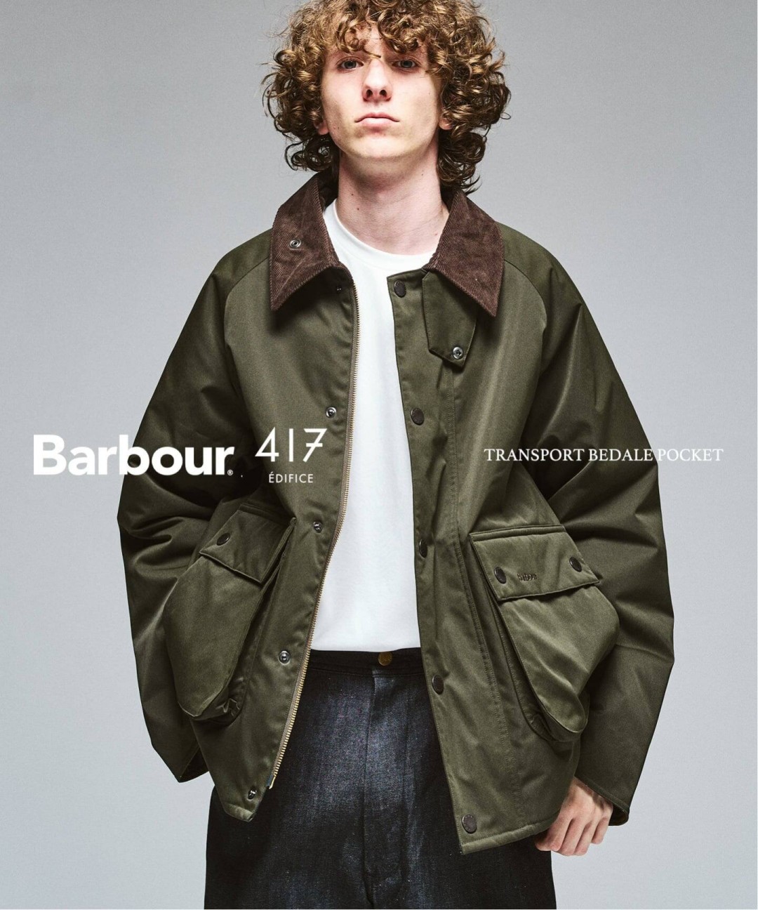 Barbour × 417 EDIFICE別注 TRANSPORT BEDALE POCKETが11月登場
