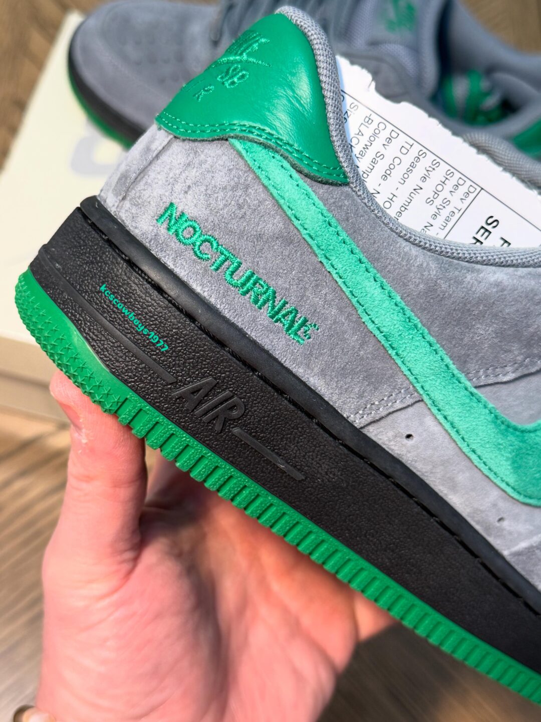 Nocturnal x NIKE SB AIR FORCE 1 LOW 10/17発売決定