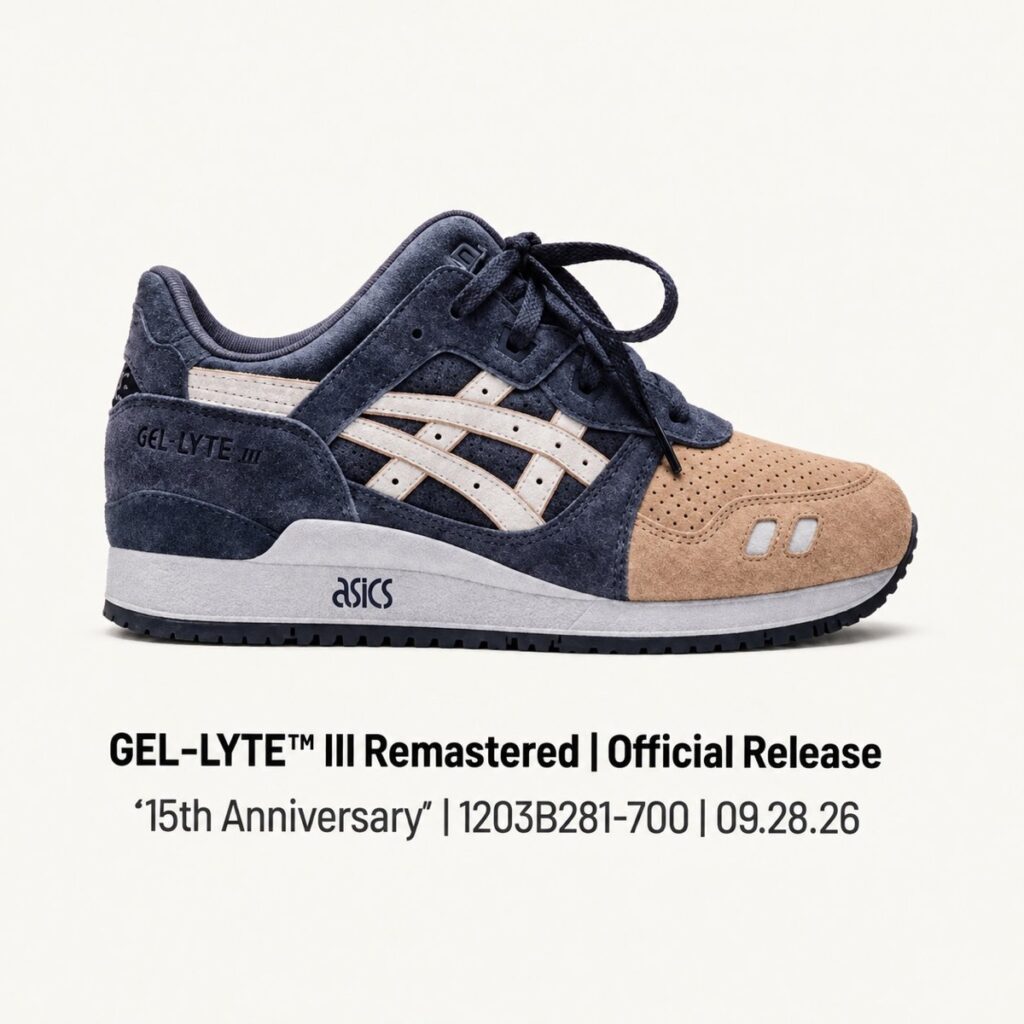 Goss!p｜KITHとASICSの名作復刻、GEL-LYTE III“サーモントゥ”再登場