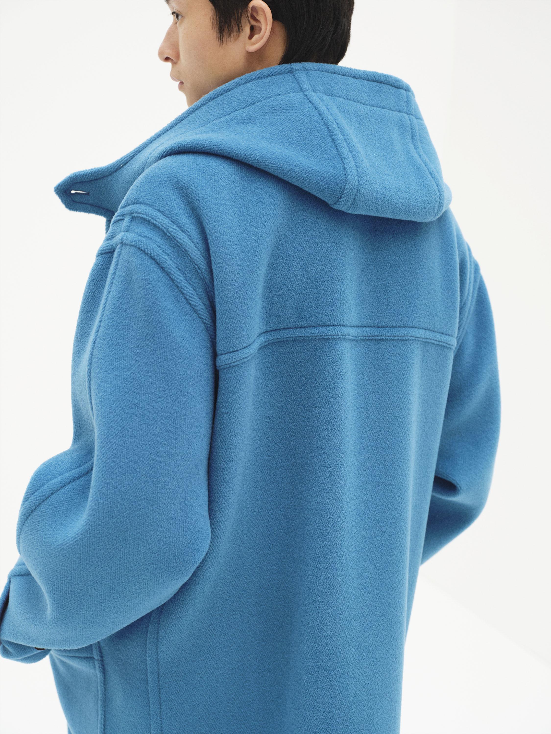 AURALEEの新作「WOOL HERRINGBONE DUFFLE COAT」登場