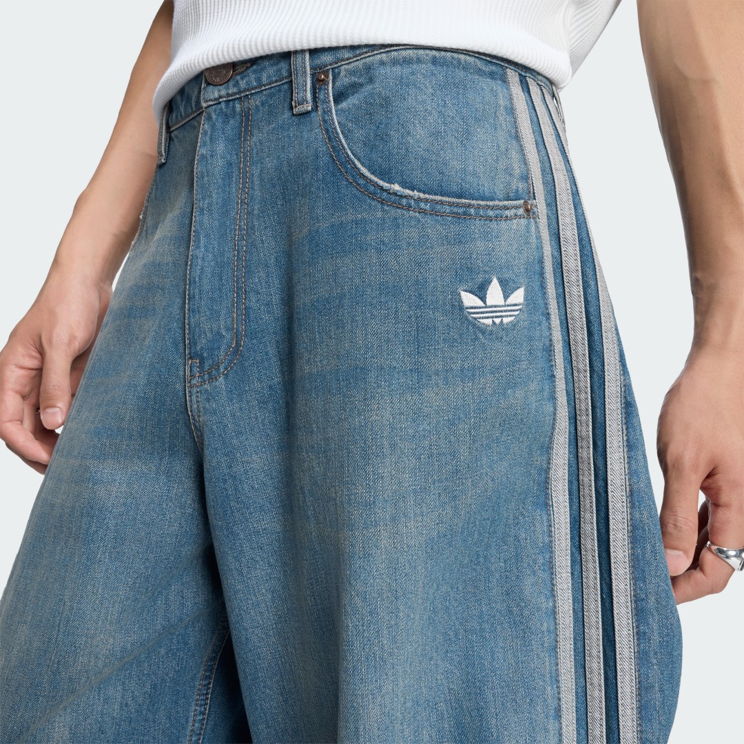 adidas Originals 2026 FW ウィンター クラブ バレルレッグ デニムジーンズ 11/2発売