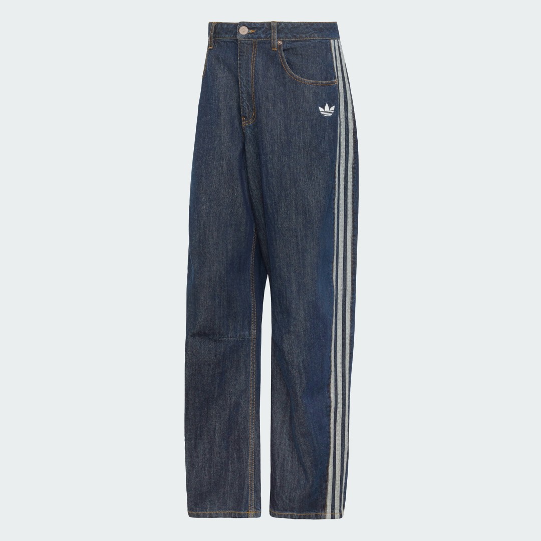 adidas Originals 2026 FW ウィンター クラブ バレルレッグ デニムジーンズ 11/2発売