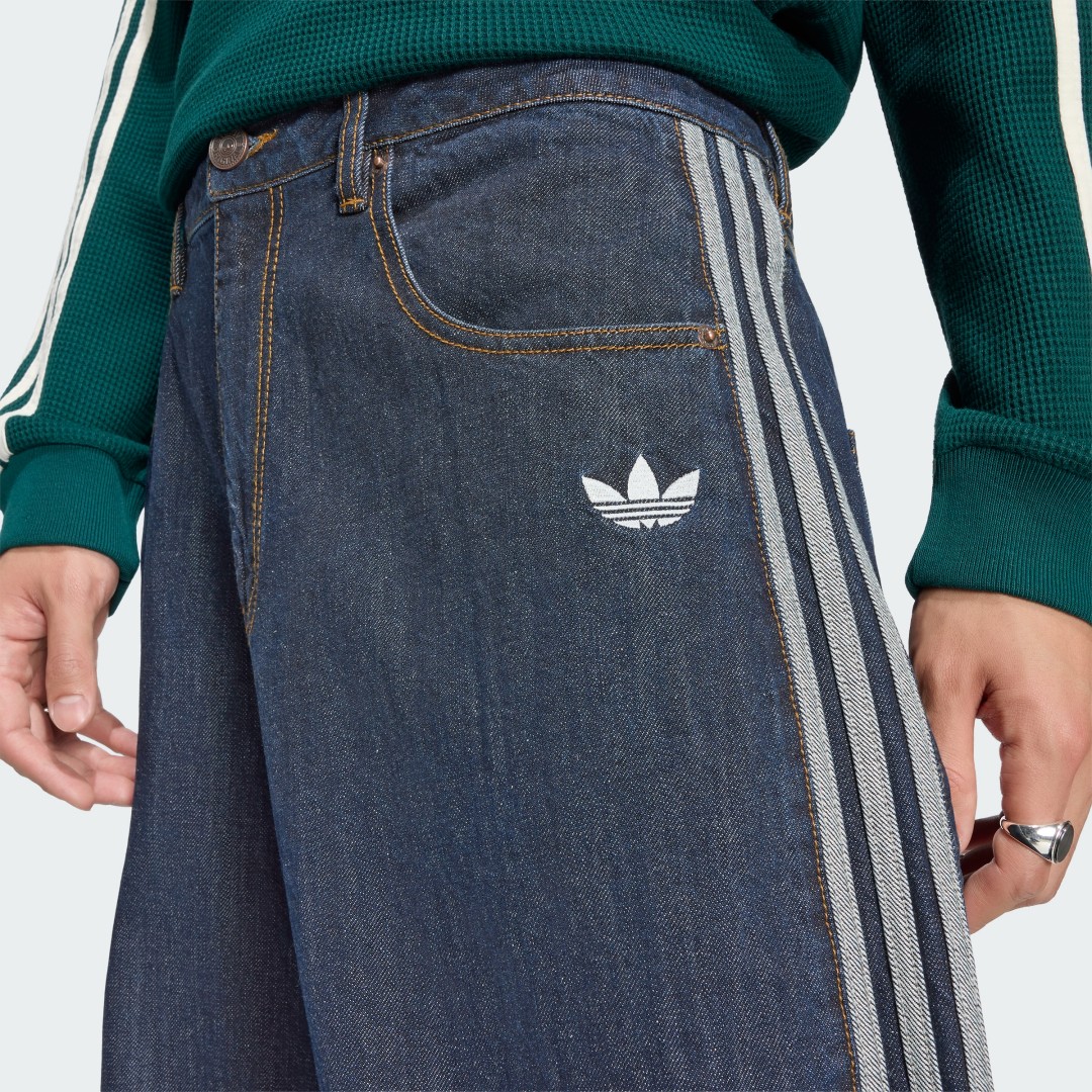adidas Originals 2026 FW ウィンター クラブ バレルレッグ デニムジーンズ 11/2発売