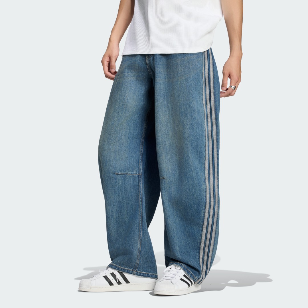 adidas Originals 2026 FW ウィンター クラブ バレルレッグ デニムジーンズ 11/2発売
