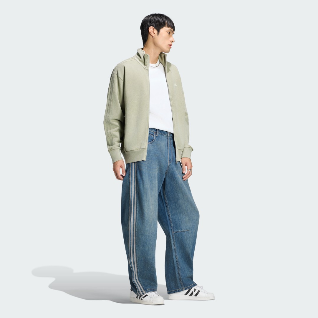 adidas Originals 2026 FW ウィンター クラブ バレルレッグ デニムジーンズ 11/2発売