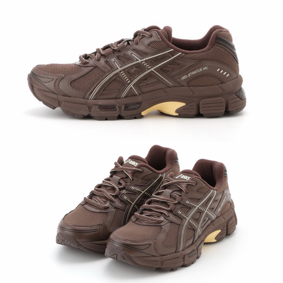ASICS for emmi別注 GEL-STRATUS MC“BROWN”が10月1日登場