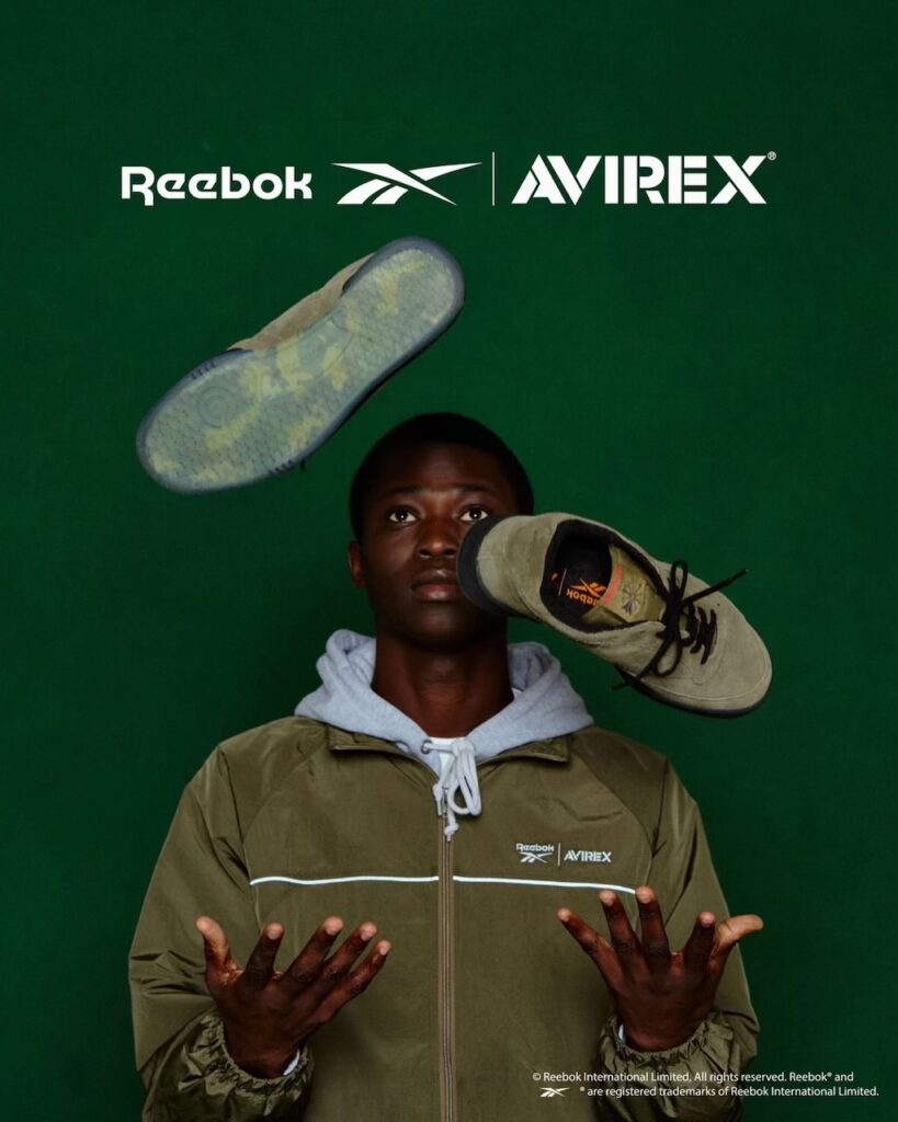 AVIREX x Reebok CLUB C “MODERN SAGE” 2026年10月10日発売