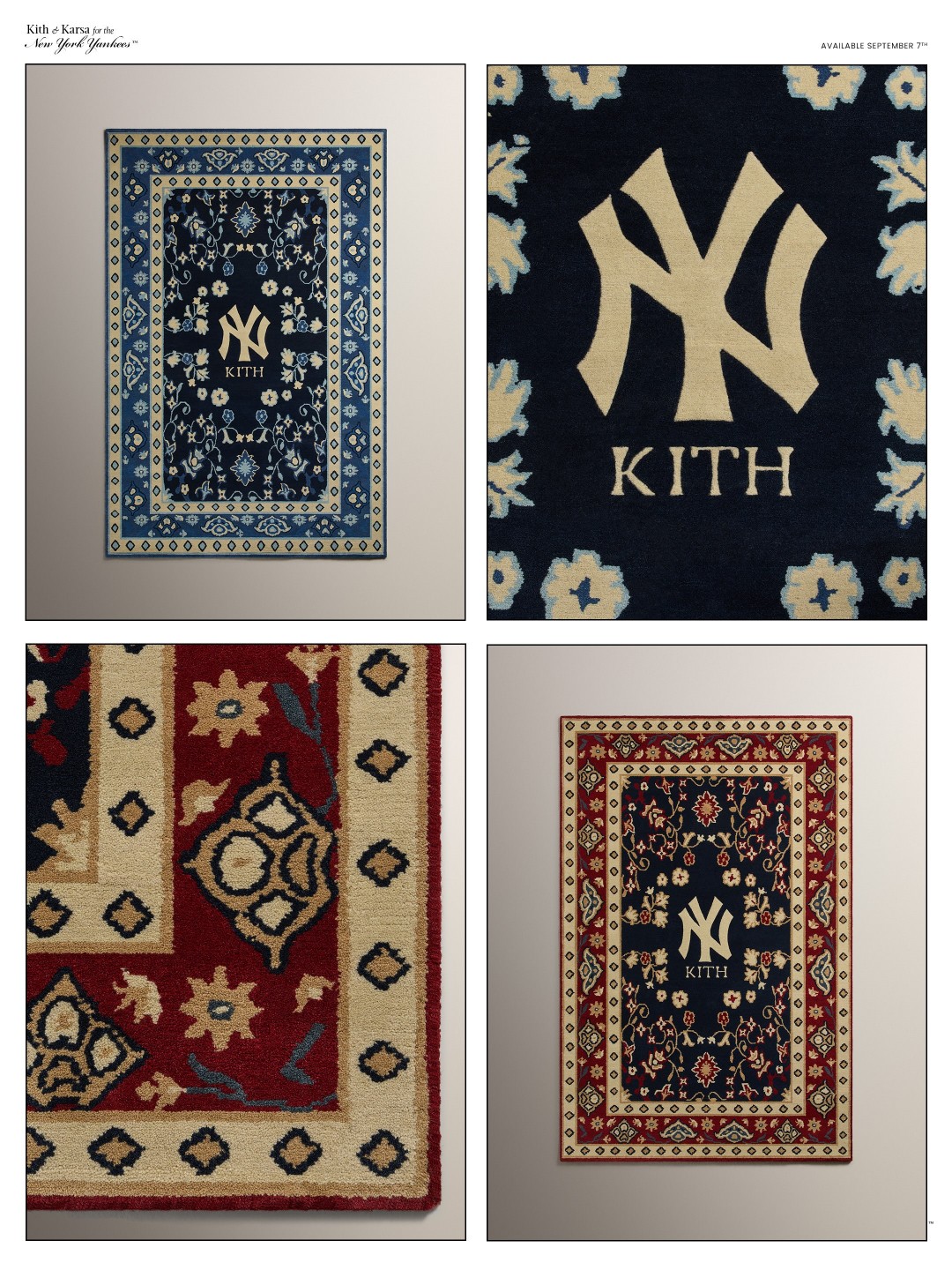 KithがNew York Yankeesとのコラボコレクションを発表！