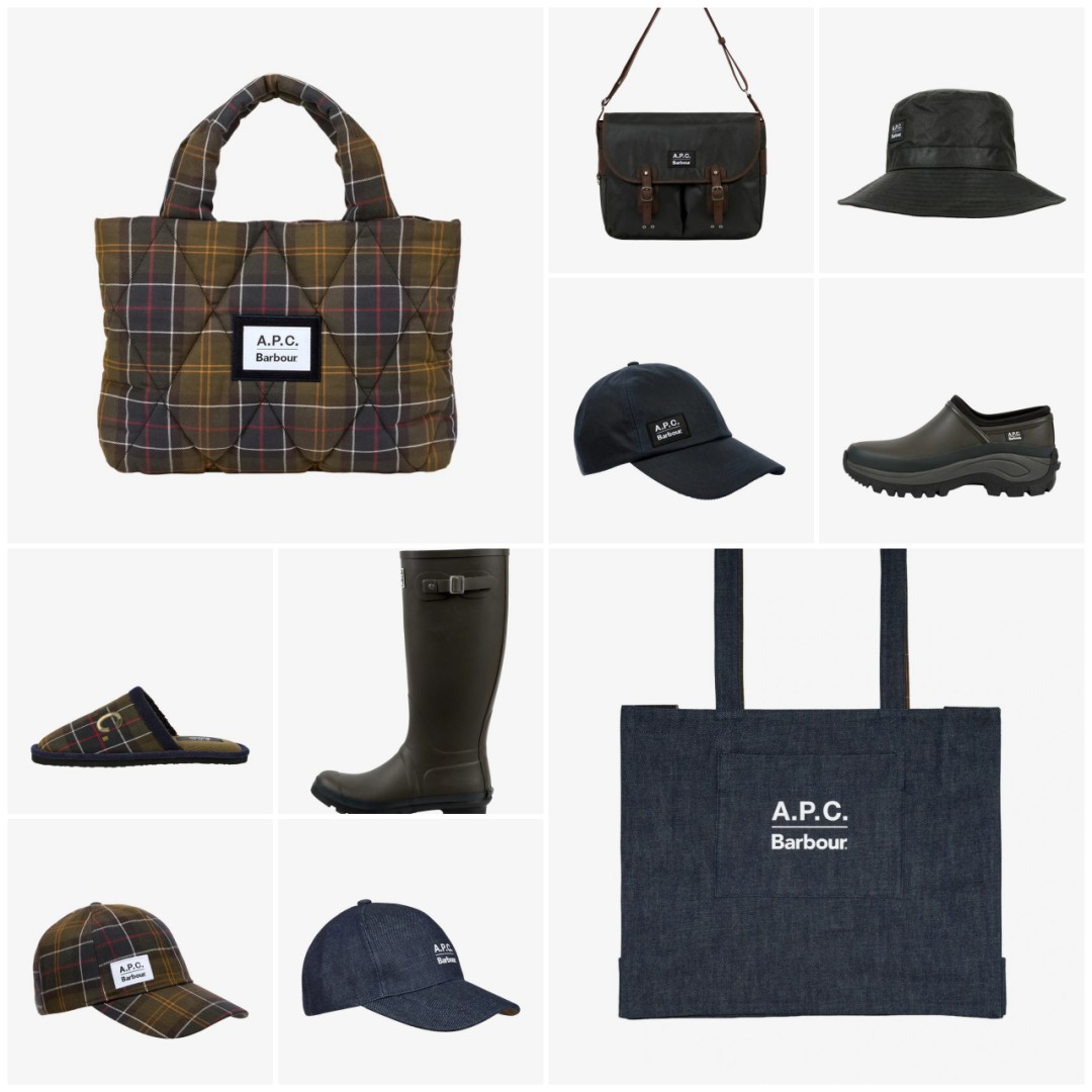 A.P.C. × Barbour 2026 FW コレクションが本日発売