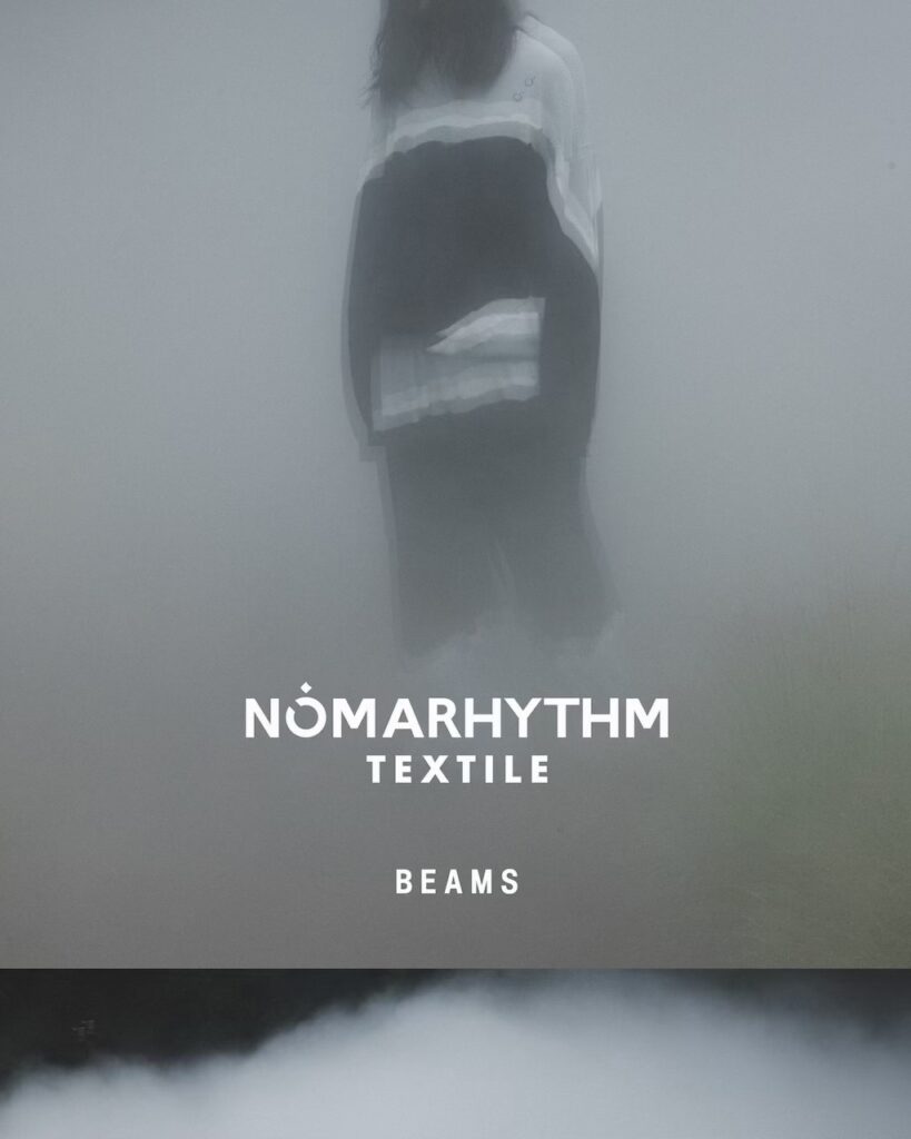 NOMARHYTHM TEXTILE x BEAMS Hand Dye Thermal Crew Neck T-Shirt & Wide Pants 2026FWコレクションが10月10日発売