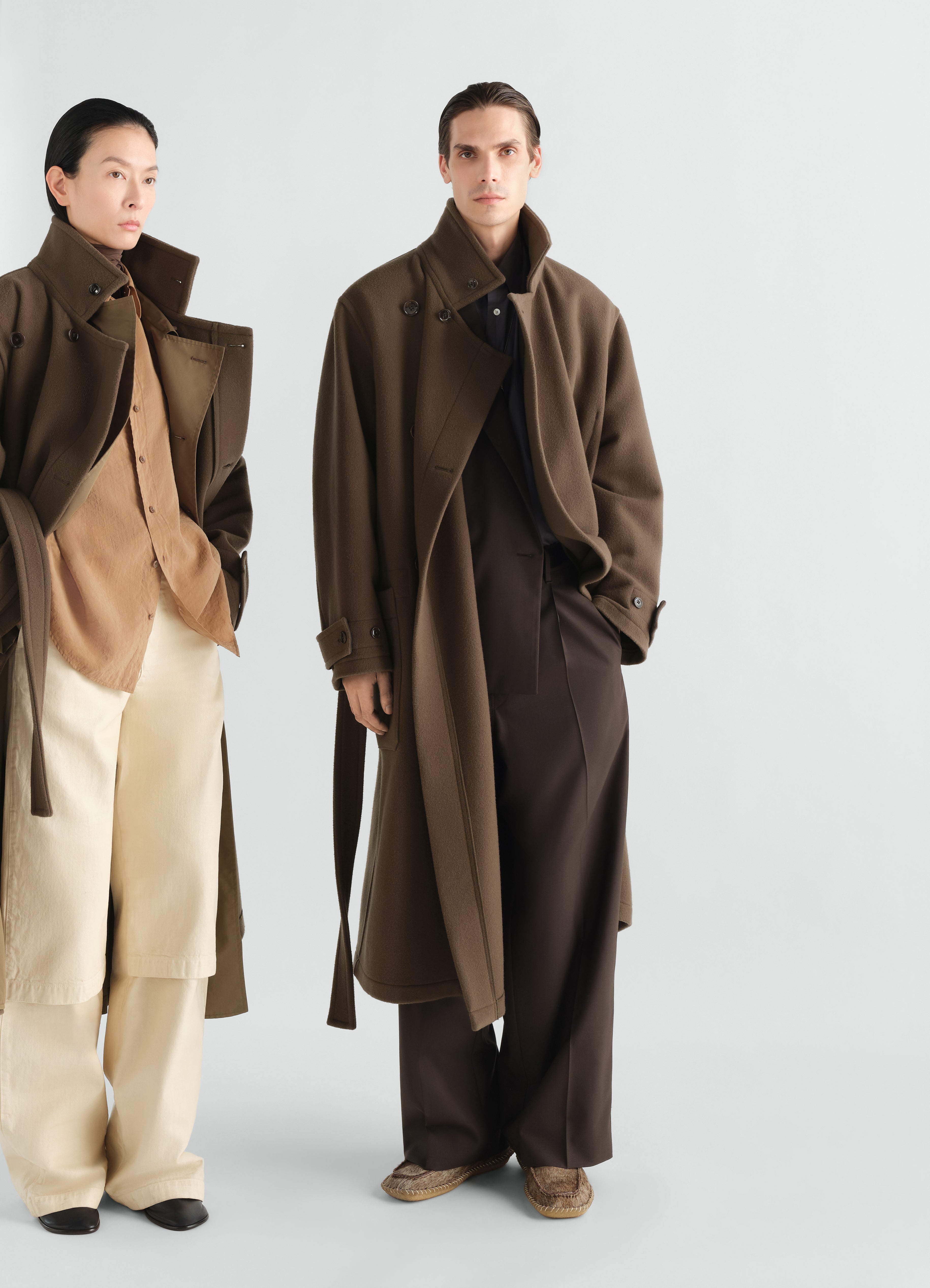 LEMAIRE ダブルウールラップコート CO1037 LF1116 Thyme 2026年10月12日発売